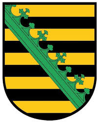 Jahrhundert ein symbol für das gebiet. Autoaufkleber Sticker Sachsen Wappen Aufkleber Kontur Diverses Fahnenwelt