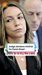 A judge has declared a mistrial for Karen Read, after the jury could not  reach a unanimous verdict. Read is accused of killing her police officer  boyfriend John O’Keefe in 2022 by intentionally ...