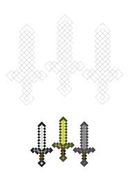 Spring coloring sheets can actually help your kid learn more about the. Minecraft Swords Coloring Pages 2 Free Coloring Sheets 2021
