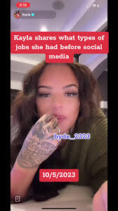 Kayla shares what type of jobs she had before social media #viral  #viralvideo #fypシ #fyp #trendingvideo #viraltiktok #kaylathayla #flyysoulja  #islandboys #flyyandkayla #kaylaandfly