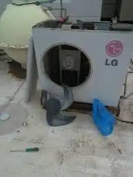 لا هواء من الفتحات تكييف الهواء ليس بارد قد يكون لديك مروحة التكييف مكسورة فني تكييف وصيانة تكييف مركزي Ac Washing Machine Laundry Machine Home Appliances