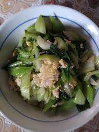 Tuang sedikit air, aduk rata. Resepi Sayur Sawi Goreng Telur Sesuai Untuk Pkp Sii Nurul Menulis Untuk Berkongsi