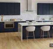 York Slim Blue Shaker - RTA Cabinets