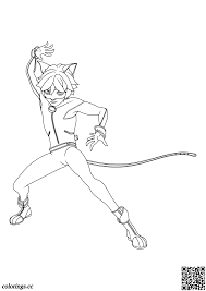 Kwami ladybug and cat noir coloring pages, ladybug miraculous kwami noir coloriage chat coloring ausmalbilder zum imprimer kolorowanki interactive online coloring pages for kids to color and print online. Cat Noir Coloring Pages Lady Bug And Super Cat Coloring Pages Colorings Cc