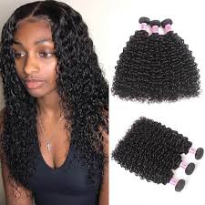 Unice Hair Icenu Series Malaysian Jerry Curly Hair Weave 3 Bundles