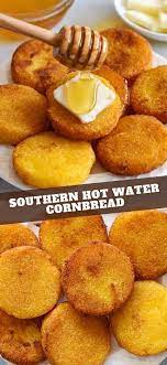 Southern Hot Water Cornbread In 2021 Hot Water Cornbread Hot Water Cornbread Recipe Corn Bread Recipe