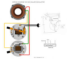 History of electrical wire & electrical wiring: Wiring Diagram 1914 Ge Collar Oscillator Pre 1950 Antique Antique Fan Collectors Association Afca Forums