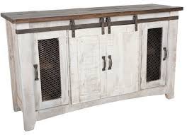 Sears has a wide variety of tv stands to accentuate your living room decor. Rustic White Wash 70 Tv Stand Farmhouse Entertainment Centers And Tv Stands By San Carlos Imports Llc Houzz
