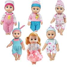 Artst Doll Clothes 12 Inch Baby Doll Clothes 6 Pack Include 5 Hats For 10 Inch Dolls 11 Inch Baby Dolls 12 Inch Baby Doll Walmart Com