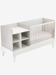 Lit enfant evolutif blanc feroe 90x140 190 fabrique en france lit. Lit Combine 4 En 1 Evolutif Combinid Blanc Gris Vertbaudet