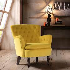 Didonato Armchair In 2020 Living Room Chairs Yellow Living Room Accent Chairs