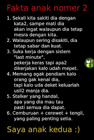 Dalam keluarga, terutama dengan anak tidak bersaudara, anak sulung dikenal biasanya dikenal sebagai. Meme Rage Comic Indonesia Fakta Anak Nomer 2 Kamukah Itu Facebook