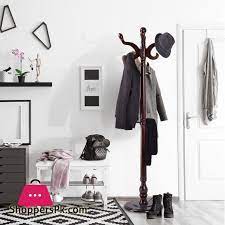 Beyond mudrooms, coat closets and standing coat racks, decorative hooks offer quite the versatility. Buy High Quality Wooden Coat Hanger Hat Stand Cloth Tree At Best Price In Pakistan