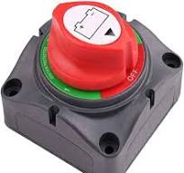 Marine Battery Disconnect Switch - Premium On-Off Position Master Cut Off  Switch - 6V 12V 24V 48V - Battery for Boat, ATV, RV, UTV, Heavy Duty ...
