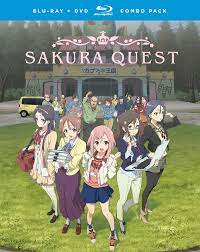 Sakura Quest Part One Blu Ray Best Buy Sakura Quest Sakura Anime