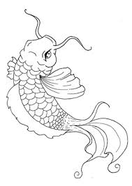 Carefully chosen designs will provide hours of fun stress relief creativity and relaxation. Parentune Free Printable Large Koi Fish Coloring Picture Assignment Sheets Pictures For Child