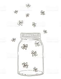 Mason Jar Summer Hand Drawn Mason Jars With Fireflies Vector Id469254262 791 1024 Bullet Journal Ideas Pages Cute Easy Drawings How To Draw Hands