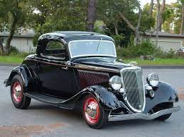 1934 Ford 3w Coupe Hot Cars Cool Cars Traditional Hot Rod