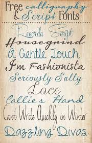 Free Calligraphy Fonts And Script Fonts Too Free Calligraphy Fonts Free Fonts Handwriting Handwriting Fonts
