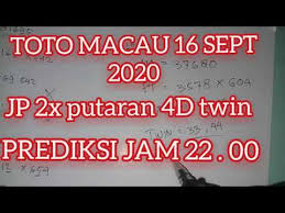 Prediksi Angka Toto Macau Malam Ini Jam 22 00 Toto Macau Hari Ini 16 September 2020 Youtube