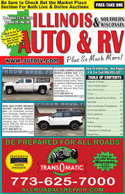 Auto - Treat yourself this holiday season with amazing deals on cars, RVs,  and watercraft in the latest issue of Illinois Auto & RV Magazine! Get  ready to hit the road in