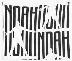 Black And White And Red All Over Juventus Noah Soccer Player Cr Fan Tapestry By Elhefe Soccer Players Soccer Players