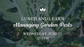 Lunch & Learn: Managing Garden Pests