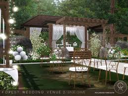 Pralinesims Forest Wedding Venue 2 Sims Sims 4 Sims 4 Houses