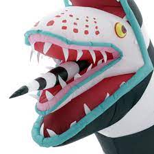 Make a singular statement with this airblown® inflatable sandworm from the cult movie classic beetlejuice. Giant 9 5 Inflatable Animated Beetlejuice Sandworm
