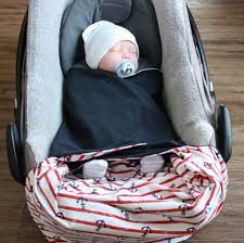 Kraftkids babydecke für babyschale sommer decke passend für maxi cosi, römer u.a. Anleitung Baby Einschlagdecke Nahen Mit Schnittmuster