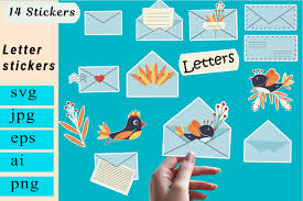 Download Mail Stickers Planner Stickers Graphic By Vitaminka26 Creative Fabrica SVG Cut Files