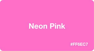 Below is a list of holidays that we have created color palettes for. Neon Pink Color Hex Code