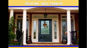 Pintu merupakan komponen utama rumah yang paling penting. Desain Rumah Minimalis Pintu Kupu Tarung Supplier Bata Ekspos