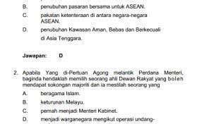Soalan pengetahuan am ini juga mengambil kira isu yang berlaku pada dunia hari ini. Contoh Soalan Pengetahuan Am Tentang Malaysia Dan Dunia Soalan Ay Cute766