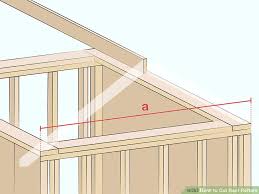 How To Cut Roof Rafters With Pictures Wikihow