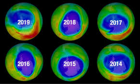 Ozone (/ˈoʊzoʊn/), or trioxygen, is an inorganic molecule with the chemical formula o3. Nasa Says Hole In The Ozone Smallest Since Its Discovery In 1982 Daily Mail Online