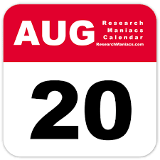 2021 daily holidays that fall on august 20, include: Information About August 20