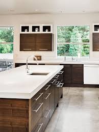 Granite Quartz Kitchen Counter Countertop Slab Finished Cabinets Cabinetry Island Mo Kitchen Construction Kitchen Concepts Unique Kitchen Countertops