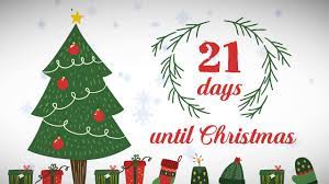 Countdown to dec 25, 2021. Xmas Counter Days Until Christmas 21 Youtube