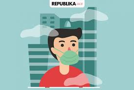 Gambar kartun anak sekolah pake masker : 99 Gambar Kartun Orang Berdiri Memakai Masker Cikimm Com