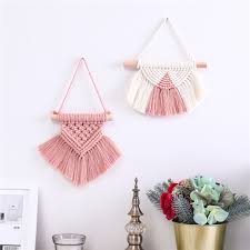 Check spelling or type a new query. 2 Pcs Mini Macrame Wall Hanging Cute Macrame Holiday Ornaments Boho Art Woven Decor For Nursery Apartment Bedroom Living Room Buy Macrame Tapestry Wall Hanging 28 Home Decoration Pieces Wall Hanging Macrame Baby