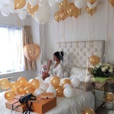 Room Filled With Balloons Birthday Goals Birthday Photoshoot Birthday Surprise