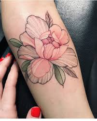 L Image Contient Peut Etre Une Personne Ou Plus Pink Flower Tattoos Tattoos Shoulder Tattoos For Women