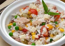 Salade Au Riz Ww Plat Et Recette Recette Salade De Riz Salade Estivale Plat