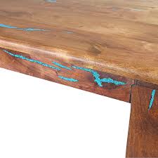 Maybe you would like to learn more about one of these? Southwest Mesquite Coffee Table With Turquoise Inlay