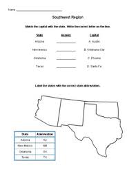 Look up southwest or southwestern in wiktionary, the free dictionary. Usa Geography Southwest Region By Dreaming Eagle Tpt