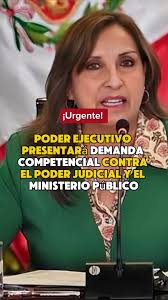 Demanda de Dina Boluarte contra Poder Judicial y Fiscalía