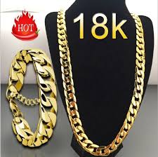 whole 18k yellow gold chain