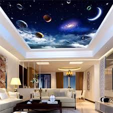 Aj woven paper wallpaper, the paper is reinforced with nylon fibers making the wallpaper stable, meaning that. Beibehang Custom Wallpaper 3d Mural Dream Starry Sky Tv Background Wall Living Room Bedroom Ceiling Restaurant Decoration Oboi Wallpapers Aliexpress