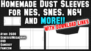 Intended to address criticisms about the use of cartridges, the nintendo 64dd was a commercial failure upon release, only selling about 15,000 units in japan before being discontinued altogether. Custom Dust Sleeves For Nes Snes Genesis Mega Drive N64 Download Template How To Tutorial Youtube